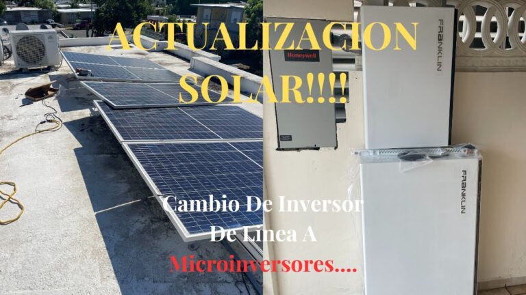 Maximiza la Producci&oacute;n Energ&eacute;tica con un Inversor Eficiente